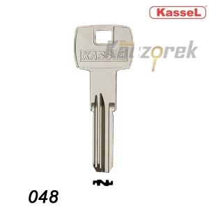 Mieszkaniowy 068 - klucz surowy mosiężny - Kassel 048